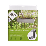 noa universal balcony hooks metal living black